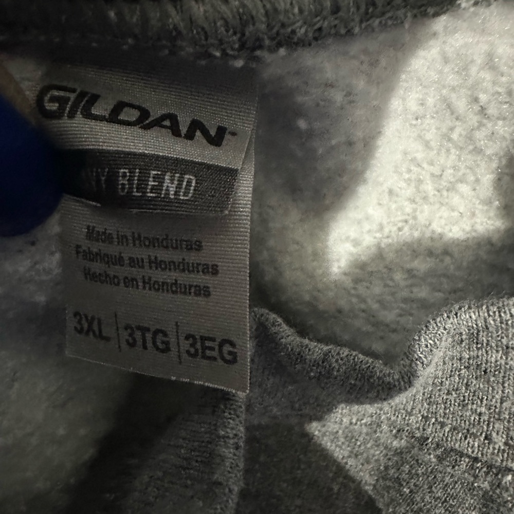Gildan Charcoal Gray Crewneck Sweatshirt – 3X - Picture 3 of 3